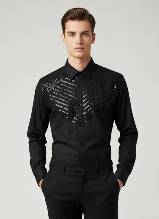 Black Piano Shirt